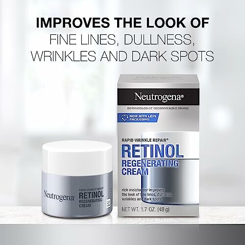 Neutrogena Retinol Regenerating Cream for fine lines and dark spots